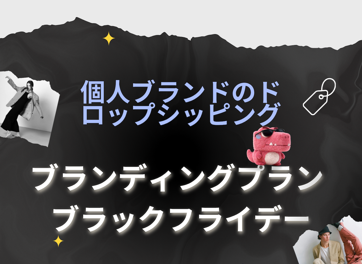 BuckyDrop ブラックフライデー ブランド化プラン：ブランドドロップシッピングビジネスを立ち上げよう